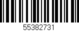 Código de barras (EAN, GTIN, SKU, ISBN): '55382731'