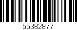 Código de barras (EAN, GTIN, SKU, ISBN): '55382877'