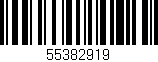 Código de barras (EAN, GTIN, SKU, ISBN): '55382919'