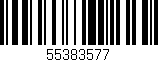 Código de barras (EAN, GTIN, SKU, ISBN): '55383577'