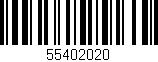 Código de barras (EAN, GTIN, SKU, ISBN): '55402020'
