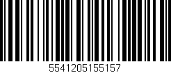 Código de barras (EAN, GTIN, SKU, ISBN): '5541205155157'