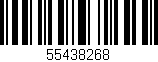 Código de barras (EAN, GTIN, SKU, ISBN): '55438268'