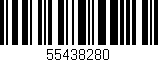 Código de barras (EAN, GTIN, SKU, ISBN): '55438280'