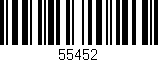 Código de barras (EAN, GTIN, SKU, ISBN): '55452'