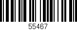 Código de barras (EAN, GTIN, SKU, ISBN): '55467'