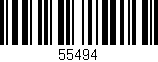 Código de barras (EAN, GTIN, SKU, ISBN): '55494'