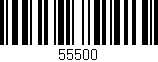 Código de barras (EAN, GTIN, SKU, ISBN): '55500'