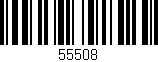 Código de barras (EAN, GTIN, SKU, ISBN): '55508'