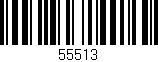 Código de barras (EAN, GTIN, SKU, ISBN): '55513'