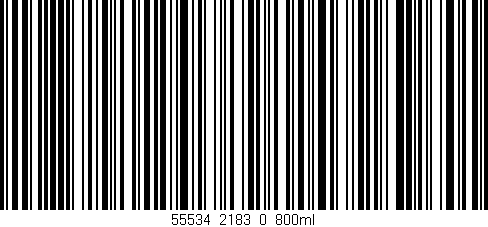 Código de barras (EAN, GTIN, SKU, ISBN): '55534_2183_0_800ml'