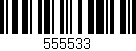 Código de barras (EAN, GTIN, SKU, ISBN): '555533'