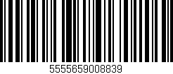 Código de barras (EAN, GTIN, SKU, ISBN): '5555659008839'