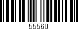 Código de barras (EAN, GTIN, SKU, ISBN): '55560'
