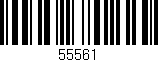 Código de barras (EAN, GTIN, SKU, ISBN): '55561'