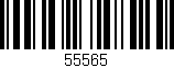 Código de barras (EAN, GTIN, SKU, ISBN): '55565'