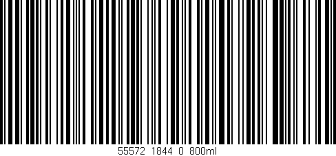 Código de barras (EAN, GTIN, SKU, ISBN): '55572_1844_0_800ml'
