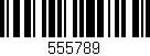 Código de barras (EAN, GTIN, SKU, ISBN): '555789'