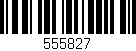 Código de barras (EAN, GTIN, SKU, ISBN): '555827'