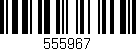 Código de barras (EAN, GTIN, SKU, ISBN): '555967'