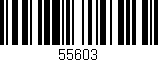 Código de barras (EAN, GTIN, SKU, ISBN): '55603'