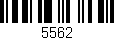 Código de barras (EAN, GTIN, SKU, ISBN): '5562'