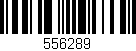 Código de barras (EAN, GTIN, SKU, ISBN): '556289'