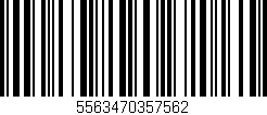 Código de barras (EAN, GTIN, SKU, ISBN): '5563470357562'