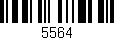 Código de barras (EAN, GTIN, SKU, ISBN): '5564'
