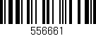 Código de barras (EAN, GTIN, SKU, ISBN): '556661'