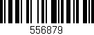 Código de barras (EAN, GTIN, SKU, ISBN): '556879'