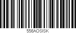 Código de barras (EAN, GTIN, SKU, ISBN): '556AOSISK'