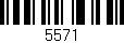Código de barras (EAN, GTIN, SKU, ISBN): '5571'