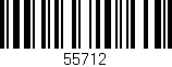 Código de barras (EAN, GTIN, SKU, ISBN): '55712'