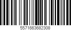 Código de barras (EAN, GTIN, SKU, ISBN): '5571663682308'