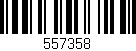 Código de barras (EAN, GTIN, SKU, ISBN): '557358'