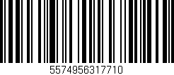 Código de barras (EAN, GTIN, SKU, ISBN): '5574956317710'
