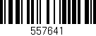 Código de barras (EAN, GTIN, SKU, ISBN): '557641'