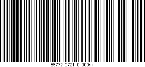 Código de barras (EAN, GTIN, SKU, ISBN): '55772_2721_0_800ml'