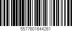 Código de barras (EAN, GTIN, SKU, ISBN): '5577601644261'