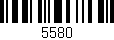 Código de barras (EAN, GTIN, SKU, ISBN): '5580'