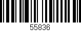 Código de barras (EAN, GTIN, SKU, ISBN): '55836'