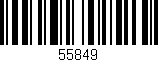 Código de barras (EAN, GTIN, SKU, ISBN): '55849'