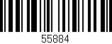 Código de barras (EAN, GTIN, SKU, ISBN): '55884'