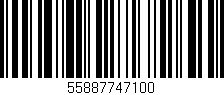 Código de barras (EAN, GTIN, SKU, ISBN): '55887747100'
