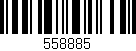 Código de barras (EAN, GTIN, SKU, ISBN): '558885'