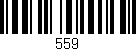Código de barras (EAN, GTIN, SKU, ISBN): '559'