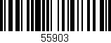 Código de barras (EAN, GTIN, SKU, ISBN): '55903'