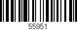 Código de barras (EAN, GTIN, SKU, ISBN): '55951'