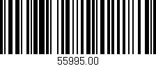 Código de barras (EAN, GTIN, SKU, ISBN): '55995.00'